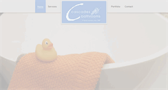 Desktop Screenshot of cascadesbathrooms.co.uk